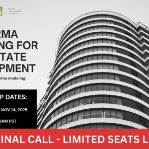 Live Workshop on Proforma Modeling for Real Estate Development
