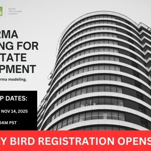 Live Workshop on Proforma Modeling for Real Estate Development